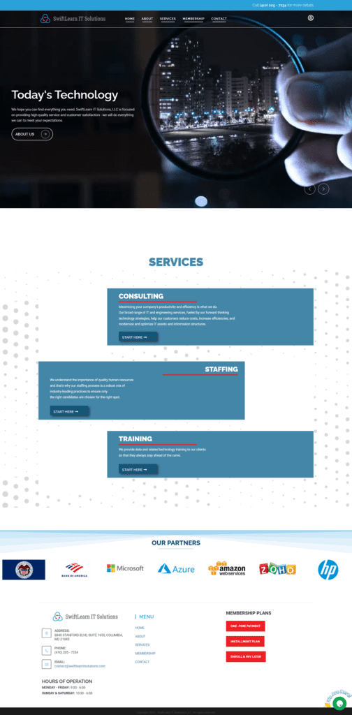 IT Company Website Design Columbia, MD 21045