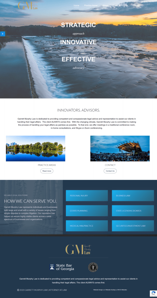 Law Firm Website Design and Hosting Evans, GA 30809