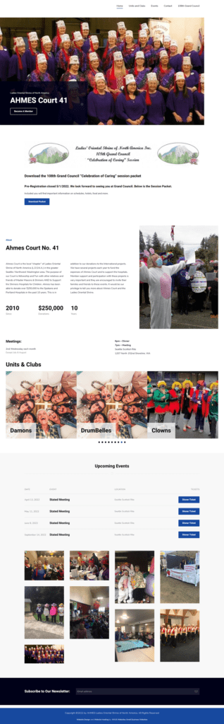 Nonprofit Website Design Shoreline, WA 98155
